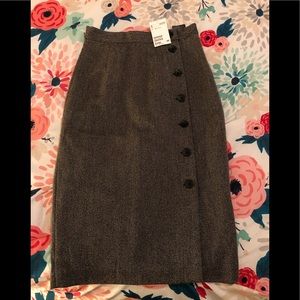 H&M Herringbone Pencil Skirt NWT